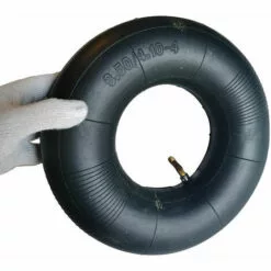 LITZEE Pneu De Chambre à Air 2 PièCes SéRies 4.10/3.50-4 Pouces Pour Diable, Chariot, Chariot Manuel, Chariot De Jardin, Tondeuse à Gazon, Tube De Remplacement 4.10-4,M Roue Et Chambre à Air De Tondeuse -Tondeuse Boutique 60060946 4