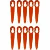 STARLIGHT 10 Lames De Rechange En Plastique Pour Tondeuse Stihl PolyCut 2-2 FSA 45, Rouge,STAR.L -Tondeuse Boutique 60066860 1