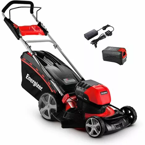 ENERGIZER Tondeuse Sans Fil 40 V 46 Cm 60L Avec Batterie Et Chargeur EZ40VTDE46N-BC 3 ENERGIZER Tondeuse Sans Fil 40 V 46 Cm 60L Avec Batterie Et Chargeur EZ40VTDE46N-BC