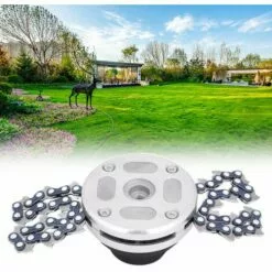 LIFCAUSAL 65Mn Durable Tondeuse Tête Bobine Jardin Tondeuse À Gazon Débroussailleuse Jardin Herbe Chaîne Tondeuse Pour Tondeuse À Gazon -Tondeuse Boutique 60093526 4