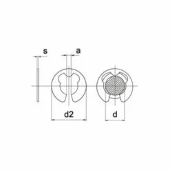 GLOBAL GARDEN PRODUCT 112001010/0 - Clip Pour Tondeuse Et Tracteur Tondeuse GGP / STIGA -Tondeuse Boutique 60133440 2