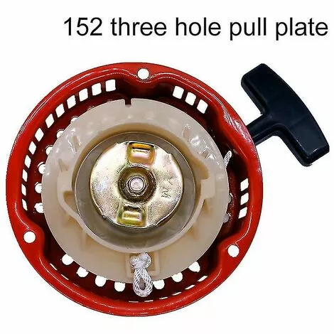 BENOBBY KIDS Recoil Starter Pull Start Predator Avec 3/6 Trous De Vis Outil D'équipement électrique Pour Moteur De Tondeuse à Gazon 4 BENOBBY KIDS Recoil Starter Pull Start Predator Avec 3/6 Trous De Vis Outil D'équipement électrique Pour Moteur De Tondeuse à Gazon – Image 2