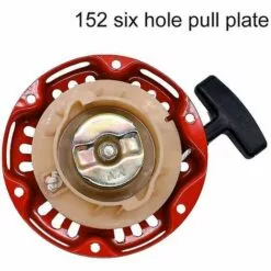 BENOBBY KIDS Recoil Starter Pull Start Predator Avec 3/6 Trous De Vis Outil D'équipement électrique Pour Moteur De Tondeuse à Gazon 9 BENOBBY KIDS Recoil Starter Pull Start Predator Avec 3/6 Trous De Vis Outil D'équipement électrique Pour Moteur De Tondeuse à Gazon -Tondeuse Boutique 60158870 3