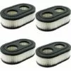 ENLENK 4 Piece Lawn Mower Filter Replace - Filtre à Air Pour Tondeuse à Gazon, Filtre à Air Pour Moteur De Remplacement, Moteur De Tondeuse à Gazon Remplace 798452 593260 5432K -Tondeuse Boutique 60208810 1