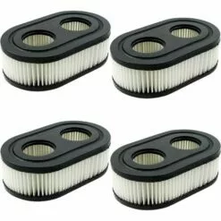 ENLENK 4 Piece Lawn Mower Filter Replace - Filtre à Air Pour Tondeuse à Gazon, Filtre à Air Pour Moteur De Remplacement, Moteur De Tondeuse à Gazon Remplace 798452 593260 5432K -Tondeuse Boutique 60208810 2