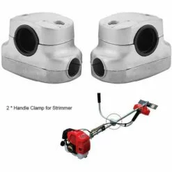 PREMIER 2pcs Todeuse à Gazon Poignée Support Clamp, Jardin Todeuse à Gazon Pocket Holder, Todeuse à Gazon Handlebar Tube -Tondeuse Boutique 60541222 3