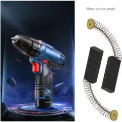 Cisea Lot De 2 Paires De Balais De Charbon Pour Moteur 6 X 11 X 30 Mm Pour Meuleuse D'angle Rotative, Perceuse Circulaire, Perceuse électrique, Pièces De Rechange, Accessoires De Rechange, Noir Et Doré 10 Cisea Lot De 2 Paires De Balais De Charbon Pour Moteur 6 X 11 X 30 Mm Pour Meuleuse D'angle Rotative, Perceuse Circulaire, Perceuse électrique, Pièces De Rechange, Accessoires De Rechange, Noir Et Doré -Tondeuse Boutique 60606788 4
