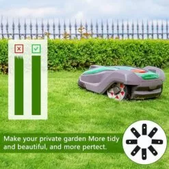 MACARON Lames De Rechange En Titane, 45 Pièces Lames En Titane, Lame Robot Tondeuse, Lames De Couteau En Titane Noir, Lame Tondeuse De Rachange, Pour Husqvarna Automower Gardena Robot Tondeuse Avec 45 Vis LO-Ron 11 MACARON Lames De Rechange En Titane, 45 Pièces Lames En Titane, Lame Robot Tondeuse, Lames De Couteau En Titane Noir, Lame Tondeuse De Rachange, Pour Husqvarna Automower Gardena Robot Tondeuse Avec 45 Vis LO-Ron -Tondeuse Boutique 60657015 5