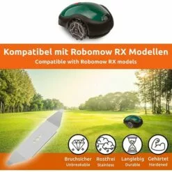 BENOBBY KIDS 1x Lame De Rechange En Acier Inoxydable Compatible Avec Les Modèles Robomow RX 9 BENOBBY KIDS 1x Lame De Rechange En Acier Inoxydable Compatible Avec Les Modèles Robomow RX -Tondeuse Boutique 60720401 3