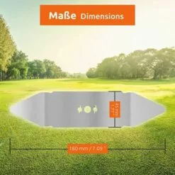 BENOBBY KIDS 1x Lame De Rechange En Acier Inoxydable Compatible Avec Les Modèles Robomow RX 10 BENOBBY KIDS 1x Lame De Rechange En Acier Inoxydable Compatible Avec Les Modèles Robomow RX -Tondeuse Boutique 60720401 4