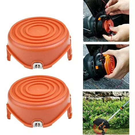 BENOBBY KIDS Bobine Pour Toutes Les Tondeuses à Gazon Compatibles Avec Worx WG154 WG163 WG180 WG175 WG155 WG151 WG160 Pièces De Rechange Pour Tondeuse à Gazon Avec 2 Capuchons 5 BENOBBY KIDS Bobine Pour Toutes Les Tondeuses à Gazon Compatibles Avec Worx WG154 WG163 WG180 WG175 WG155 WG151 WG160 Pièces De Rechange Pour Tondeuse à Gazon Avec 2 Capuchons – Image 3