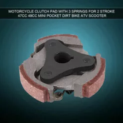 YD Tampon D'embrayage De Moto Avec 3 Ressorts Pour 2 Temps 47cc 49cc Mini Pocket Dirt Bike ATV Scooter -Tondeuse Boutique 61038655 3