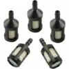 REGALI Lot De 5 Filtres à Essence ZF-1 Pour ZAMA Homelite 49422 McCulloch 216985 MC-9182-310001 Tecumseh 410263