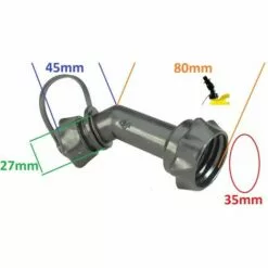 CYCLINGCOLORS Bec Verseur Coudé Avec Bouchon à Visser Universel Noir Plastique Haute Qualité Bidon Jerrican Essence Carburant Tondeuse Tracteur Capuchon 7 CYCLINGCOLORS Bec Verseur Coudé Avec Bouchon à Visser Universel Noir Plastique Haute Qualité Bidon Jerrican Essence Carburant Tondeuse Tracteur Capuchon -Tondeuse Boutique 61218193 2