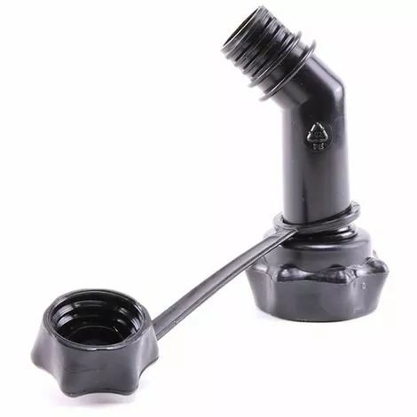 CYCLINGCOLORS Bec Verseur Coudé Avec Bouchon à Visser Universel Noir Plastique Haute Qualité Bidon Jerrican Essence Carburant Tondeuse Tracteur Capuchon 5 CYCLINGCOLORS Bec Verseur Coudé Avec Bouchon à Visser Universel Noir Plastique Haute Qualité Bidon Jerrican Essence Carburant Tondeuse Tracteur Capuchon – Image 3