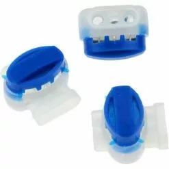 PESCE Connecteurs De Câble Remplis Des Résines, 40 Pièces Connecteurs De Câble Robot Tondeuse Remplis Étanche 3 Trous Fils Électrique Sertis Gel Résine Pour Tondeuses à Gazon Robotiques Automower. -Tondeuse Boutique 61284309 3