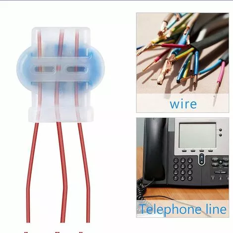 PESCE 30Pcs Connecteurs De Câble Jardin Robot Tondeuse Automower Original Remplis Résines 314 Résiste à L’eau Intempéries Connectors Kit Réparation Pour Câbles Avec 10 Bornes Dérivation 7 PESCE 30Pcs Connecteurs De Câble Jardin Robot Tondeuse Automower Original Remplis Résines 314 Résiste à L’eau Intempéries Connectors Kit Réparation Pour Câbles Avec 10 Bornes Dérivation – Image 5