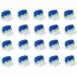 PESCE Connecteurs De Câble Pour Jardin Robot Tondeuse Automower- Etenche (20PC)