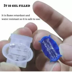 PESCE 20 Pièces Connecteur De Câble Remplis De Gel Résine, Connecteur Etanche, Colliers De Connexion Pour Jardin Extérieur La Tondeuse à Gazon Robotique -Tondeuse Boutique 61284334 5