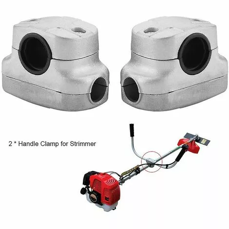 DONTODENT Pince De Support De Poignée De Tondeuse à Gazon 2 Pièces, Support De Poche Pour Tondeuse à Gazon De Jardin, Tube De Guidon De Tondeuse à Gazon 5 DONTODENT Pince De Support De Poignée De Tondeuse à Gazon 2 Pièces, Support De Poche Pour Tondeuse à Gazon De Jardin, Tube De Guidon De Tondeuse à Gazon – Image 3