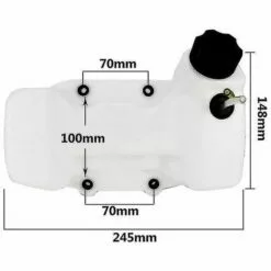 DONTODENT 40-5bl Débroussailleuse Tondeuse De Réservoir De Carburant Réservoir De Carburant Gaz Bouchon De Réservoir De Carburant -Tondeuse Boutique 61298267 2
