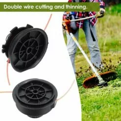 EINEMGELD 2 Lignes Tondeuse Fendue Universelle Tondeuse De Coupe Tondeuse Pour Ryobi Expand-It Noir -Tondeuse Boutique 61325235 4