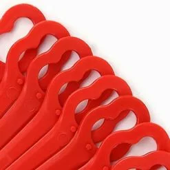 LITZEE Lames De Tondeuse à Gazon 60 Pièces, Remplacement De Lame De Tondeuse à Gazon, Couteau En Plastique Pour Tondeuse à Gazon Sans Fil, Lame De Rechange Pour Tondeuse à Gazon -Tondeuse Boutique 61335111 2