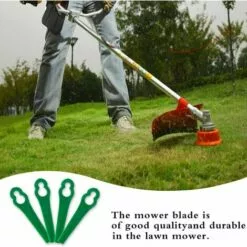 MINKUROW 100 Pièces Lames De Rechange BBC En Plastique, Lames De Coupe Pour Tondeuse à Gazon Et Jardin (vert) 10 MINKUROW 100 Pièces Lames De Rechange BBC En Plastique, Lames De Coupe Pour Tondeuse à Gazon Et Jardin (vert) -Tondeuse Boutique 61362978 4