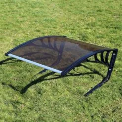 WILTEC Garage Pour Robot Tondeuse Marron Toit Carport Pour Tondeuses- Robot Tondeuse -Tondeuse Boutique 6163622 2