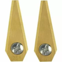 DENUOTOP 18pcs Lames De Rechange Pour Bosch Titane Accessoires Pour Tondeuses Robot, Lame De Rechange Pour Robot Tondeuse Lame Compatible Avec Bosch Tondeuse -Tondeuse Boutique 63473608 4