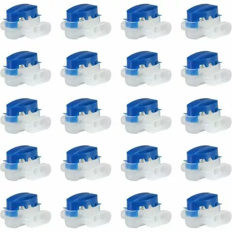 MINKUROW Connecteur De Câble,Connecteurs De Câble Remplis Des Résines Pour Robot Tondeuse Automower,20Pcs 3 MINKUROW Connecteur De Câble,Connecteurs De Câble Remplis Des Résines Pour Robot Tondeuse Automower,20Pcs