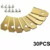 Pour Lames De Tondeuse à Gazon Husqvarna (35*18*0.75mm (or) 30pcs),HANBING