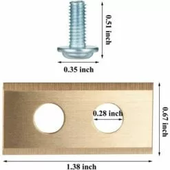 MEZHENG Lot De 30 Lames De Rechange En Titane Pour Tondeuse Robot Worx Landroid Lames En Titane Et Vis Améliorées Pour Tondeuse Robot Worx Landroid -Tondeuse Boutique 63799642 5