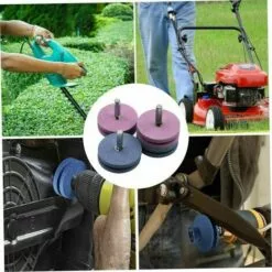 SINCèREETALI Conditionneur De Pelouse Double Double Tondeuse à Gazon Aff?teur équilibreur Aiguille équilibreur Pour Perceuses électriques Paquet De 3 Rose, Accessoires De Tondeuse à Gazon, -Tondeuse Boutique 63817501 2