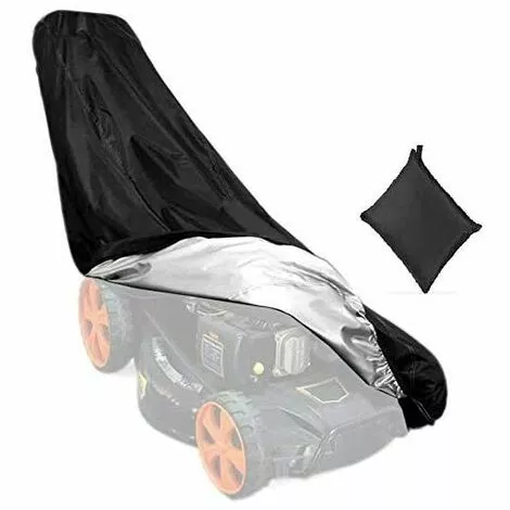 SINCèREETALI Couverture Tondeuse à Gazon Housse De Tondeuse à Gazon Protection Pour Tondeuse Noir 74×39×25 Inches 3 SINCèREETALI Couverture Tondeuse à Gazon Housse De Tondeuse à Gazon Protection Pour Tondeuse Noir 74×39×25 Inches
