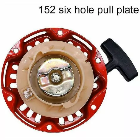 SINCèREETALI Recoil Starter Pull Start Predator Avec 3/6 Trous De Vis Outil D'équipement électrique Pour Moteur De Tondeuse à Gazon 5 SINCèREETALI Recoil Starter Pull Start Predator Avec 3/6 Trous De Vis Outil D'équipement électrique Pour Moteur De Tondeuse à Gazon – Image 3