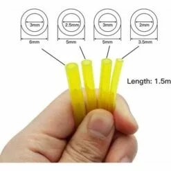 SINCèREETALI 4 Pièces Tuyaux D'Essence Longueur 1.5m Tuyau De Conduite De Carburant Universel Outils De Jardin Jaune Transparent Pour Souffleur Tondeuse Tronçonneuse Tondeuse à Gazon Accessoires -Tondeuse Boutique 63821263 2