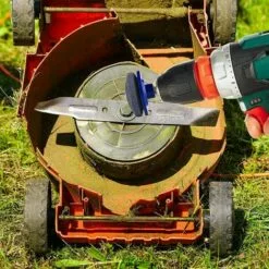 SINCèREETALI Lot De 4 Affûteurs De Lame De Tondeuse à Gazon, Accessoires De Tondeuse à Gazon Avec 1 Kit D'équilibrage De Lame, Outils D'affûtage De Lame De Tondeuse à Gazon 11 SINCèREETALI Lot De 4 Affûteurs De Lame De Tondeuse à Gazon, Accessoires De Tondeuse à Gazon Avec 1 Kit D'équilibrage De Lame, Outils D'affûtage De Lame De Tondeuse à Gazon -Tondeuse Boutique 63821927 5