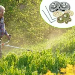 CLEGGFR Debroussailleuse Universelle Kit De Fixation D'écrou Accessoires De Débroussailleuse Pièces De Tondeuse Gazon Accessoire De Rechange 10 Pièces -Tondeuse Boutique 63823360 3