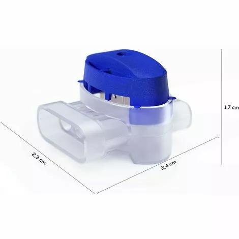 GroupM 25 Pièces BOX314 Terminal Rapide 3 Trous Bleu Terminal Téléphone Terminal Fil Connecteur Tondeuse à Gazon Accessoires 7 GroupM 25 Pièces BOX314 Terminal Rapide 3 Trous Bleu Terminal Téléphone Terminal Fil Connecteur Tondeuse à Gazon Accessoires – Image 5