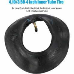 HEGUYEY Lot De 2 Chambres à Air De 4.10/3.50-4" Pour Chariot à Main, Chariot De Transport, Chariot De Jardin, Tondeuse à Gazon - Rechange Pour 4,10-4 10 HEGUYEY Lot De 2 Chambres à Air De 4.10/3.50-4" Pour Chariot à Main, Chariot De Transport, Chariot De Jardin, Tondeuse à Gazon - Rechange Pour 4,10-4 -Tondeuse Boutique 64047508 4