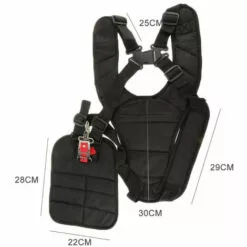 BF Sangles De Tondeuse à Gazon Bretelles Doubles Bretelles Simples Bretelles Doubles Pour Tondeuse à Gazon (noir) -Tondeuse Boutique 64387142 4