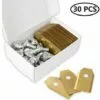 MONLY Lames En Acier Inoxydable De Tondeuse Robotique De Remplacement Pour Toutes Les Tondeuses Ă Gazon Robotis 30 Pices -Tondeuse Boutique 64453471 1