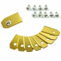 MONLY Lames En Acier Inoxydable De Tondeuse Robotique De Remplacement Pour Toutes Les Tondeuses Ă Gazon Robotis 30 Pices 9 MONLY Lames En Acier Inoxydable De Tondeuse Robotique De Remplacement Pour Toutes Les Tondeuses Ă Gazon Robotis 30 Pices -Tondeuse Boutique 64453471 3