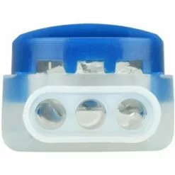 HABIENTôT 20 Pièces Connecteurs De Câble Remplis Des Résines, Connecteurs Pour Câble Périphérique, 314 Connecteurs De Câble Étanche 3 Trous, Parfait Pour Jardin & Extérieur Et Tondeuse Robot Bleu + Blanc，Oi-FRIS -Tondeuse Boutique 64497049 3