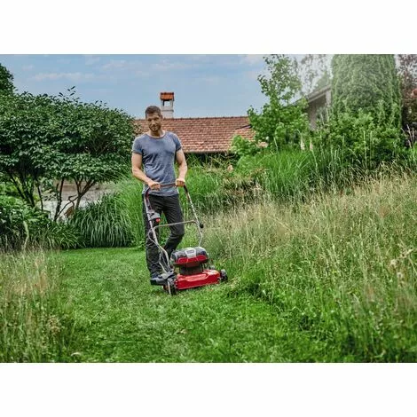 Einhell Tondeuse à Gazon Sans Fil GE-CM 36/48 Li M-Solo Power X-Change (36 V, 48 Cm Largeur De Coupe, Jusqu'à 1000 M², Fonction Mulching) Livré Sans Batterie Ni Chargeur 4 Einhell Tondeuse à Gazon Sans Fil GE-CM 36/48 Li M-Solo Power X-Change (36 V, 48 Cm Largeur De Coupe, Jusqu'à 1000 M², Fonction Mulching) Livré Sans Batterie Ni Chargeur – Image 2