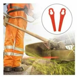 RHAFAYRE Jeu De Lames De Rechange, Lames De Rechange En Plastique Pour Couteau De Tondeuse à Gazon, Accessoires Pour Tondeuse à Gazon -Tondeuse Boutique 64933369 4
