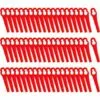 Lames En Plastique 100 Pcs Lames De Tondeuse Pour Jardin Pelouse Tondeuse Accessoires,Lames En Plastique De Rechange Pour Coupe-Bordures 56Vingt -Tondeuse Boutique 64938930 1
