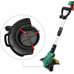 Lames En Plastique 100 Pcs Lames De Tondeuse Pour Jardin Pelouse Tondeuse Accessoires,Lames En Plastique De Rechange Pour Coupe-Bordures 56Vingt -Tondeuse Boutique 64938930 4