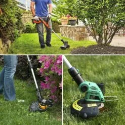 Lames En Plastique 100 Pcs Lames De Tondeuse Pour Jardin Pelouse Tondeuse Accessoires,Lames En Plastique De Rechange Pour Coupe-Bordures 56Vingt -Tondeuse Boutique 64938930 5